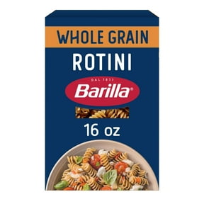 Barilla Whole Grain Rotini Pasta, 100% Whole Wheat, 16 oz. Box