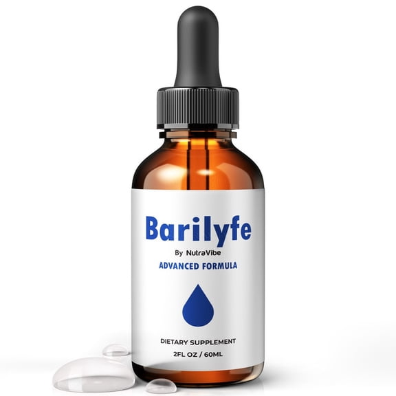 Barilyfe Drops – Daily Liquid Formula with a Clean, Natural Blend to Support Natural Flow, Balanced Levels & Healthy Circulation | Convenient for Consistent Use (30 Servings)