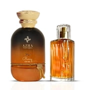 Bariq Eau de Parfum Spray 100ml 3.4 oz by Azha & Choco Musk 50ml 1.7 oz by Al Rehab Bundle