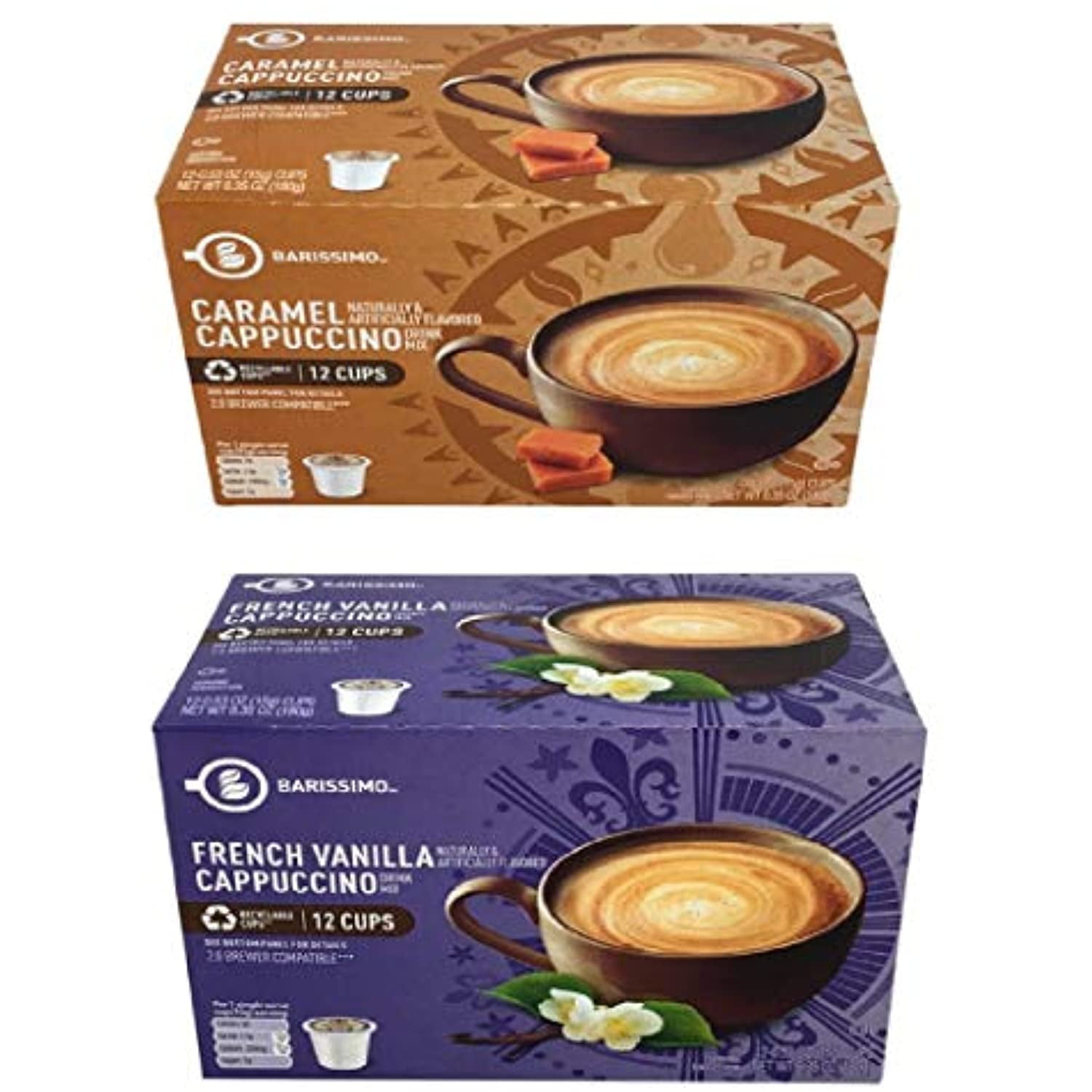 French Vanilla Cappuccino, 24 Count Single Serve Pods for Keurig K-cup –  Smart Sips Coffee