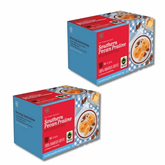 Barissimo Southern Praline Coffee Pods 100% Arabica Coffee 12 Count,2 Pack