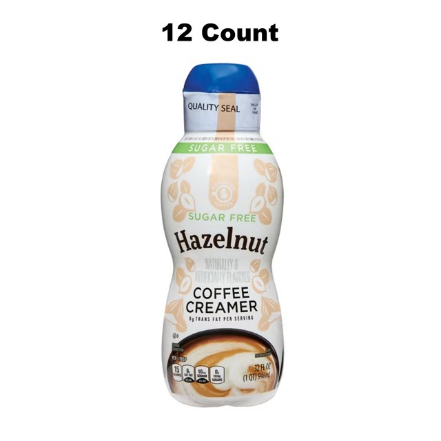 Barissimo SugarFree Hazelnut Coffee Creamer 32 fl oz 12 Count