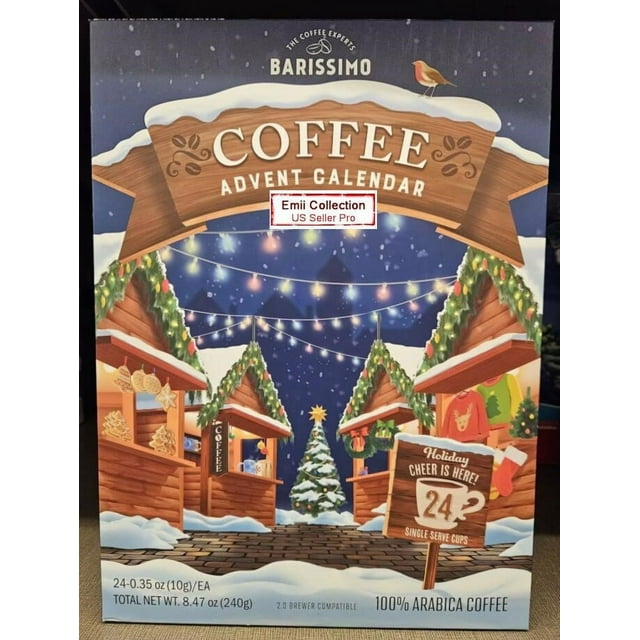 Barissimo The Coffee Experts Cup Coffee Advent Calendar 8.47oz 240g