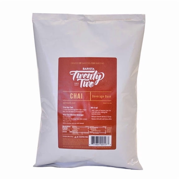 Barista 22 Chai Beverage Base cs 5/3.5 lb