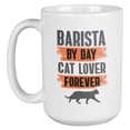 thumbnail image 1 of Barista Cat Lover Coffee & Tea Gift Mug (15oz), 1 of 3