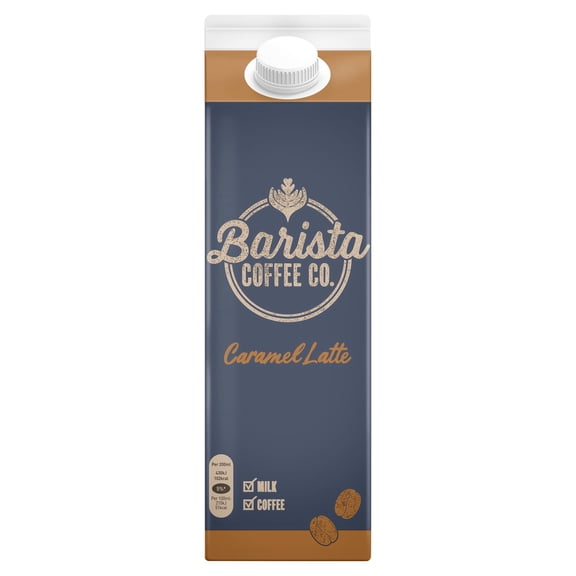 Barista Coffee Co. Caramel Latte 1L, Imported from Britain