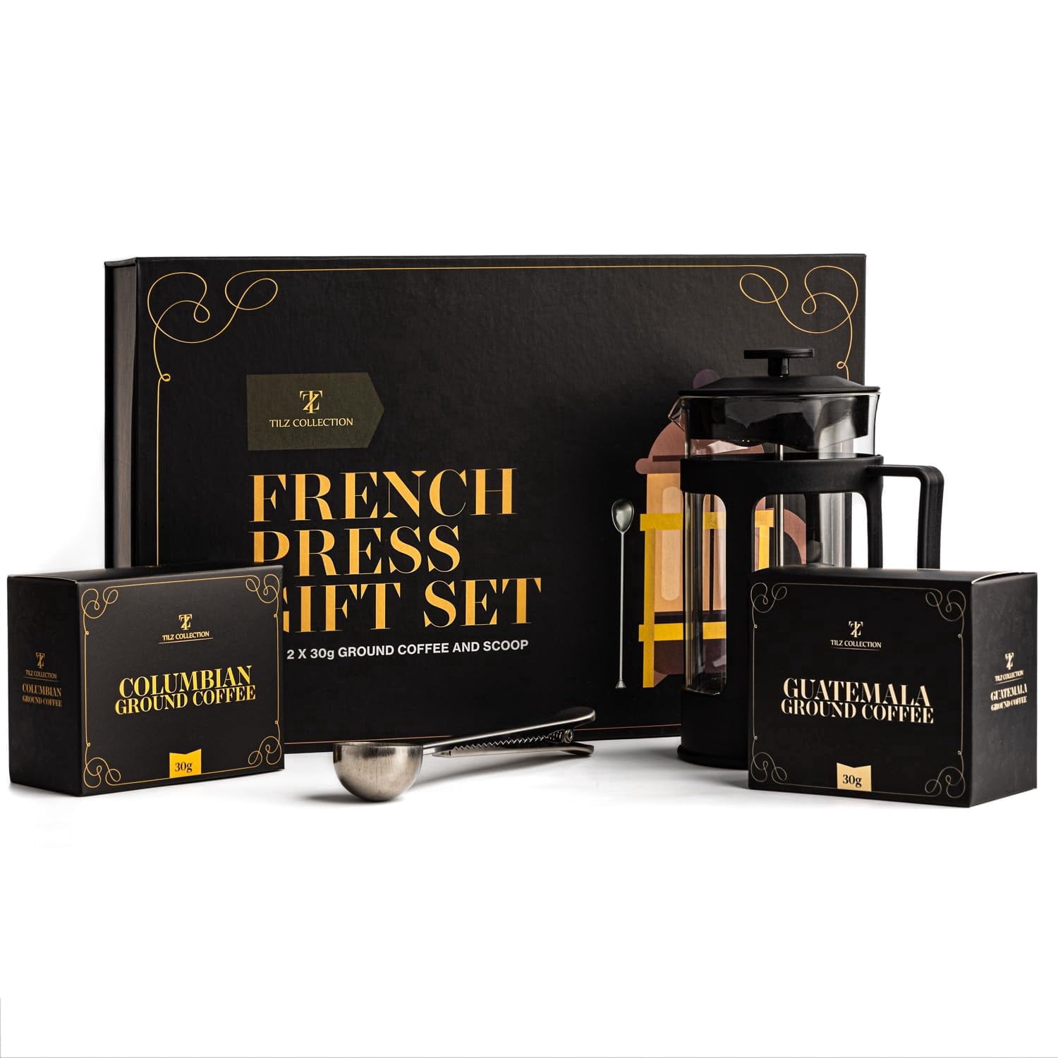 Barista Coffee Gifts Set - Coffee Lovers Gifts For Men |Cafetiere ...