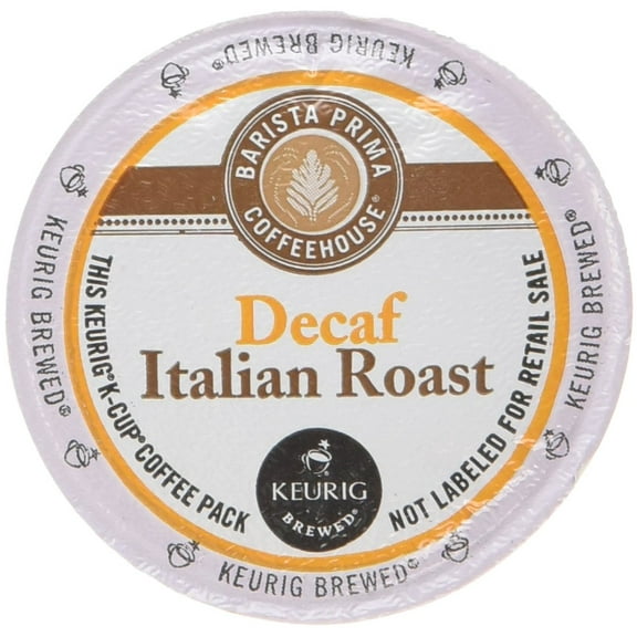 Barista Prima Coffee Decaf Italian (1 Box Of 24 K-Cups)