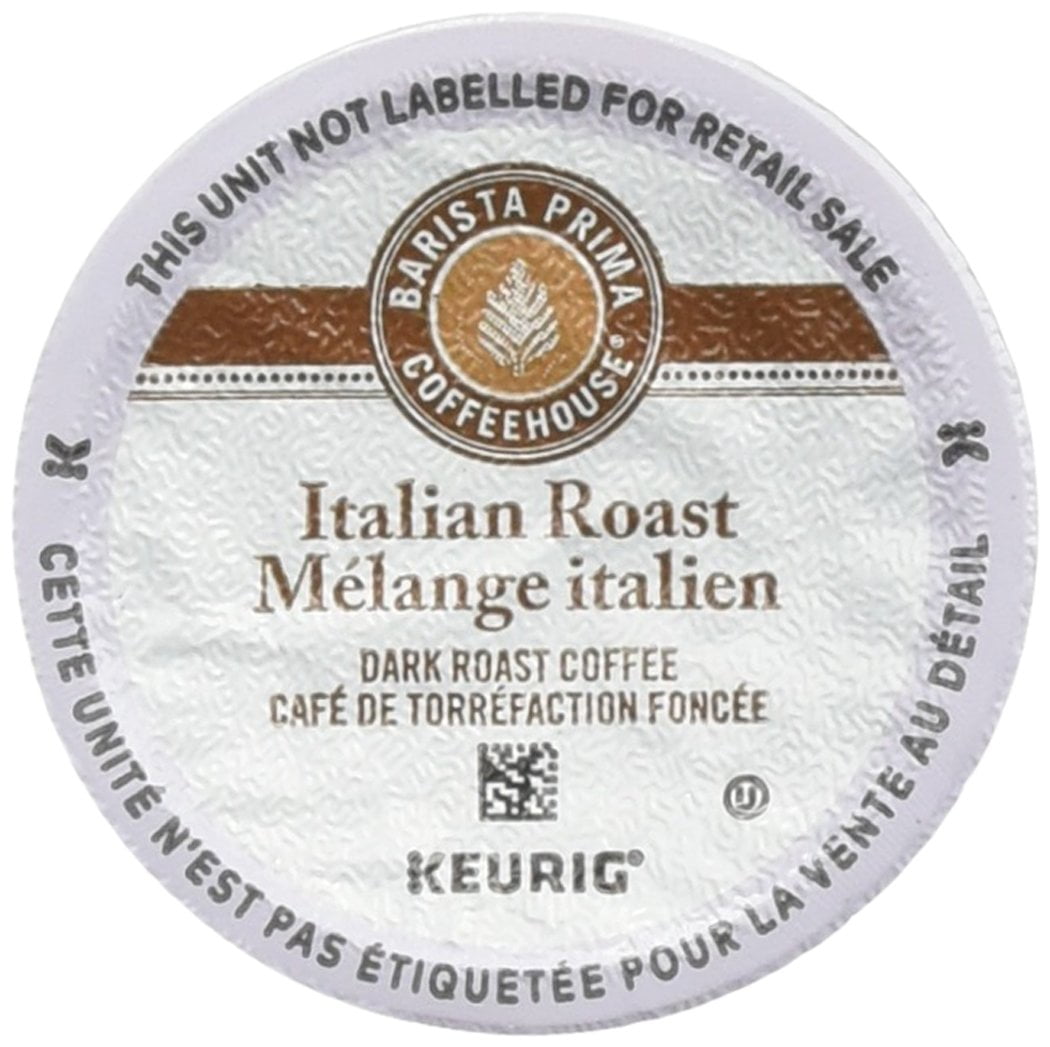Barista Prima Italian Roast K-Cups (24/box) - Planet Coffee Roasters