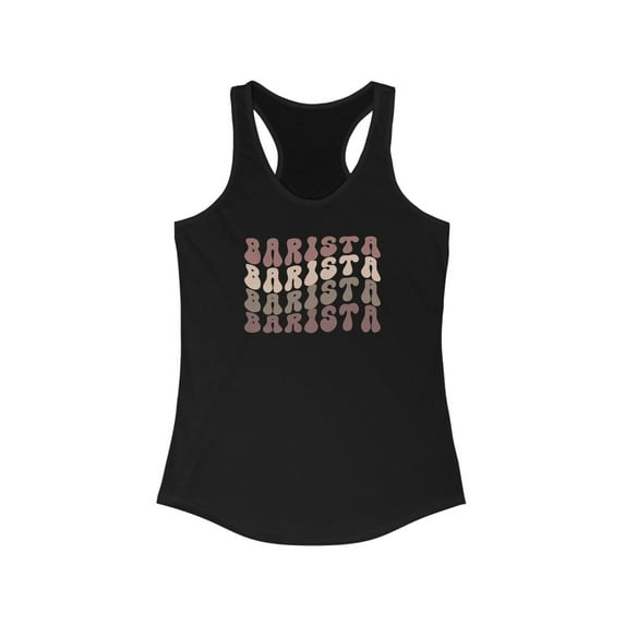 Barista Tank Top Gifts Shirt Womens Sleeveless