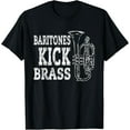 thumbnail image 1 of Baritone Euphonium Shirt Brass Marching Band Gift T-Shirt, 1 of 4