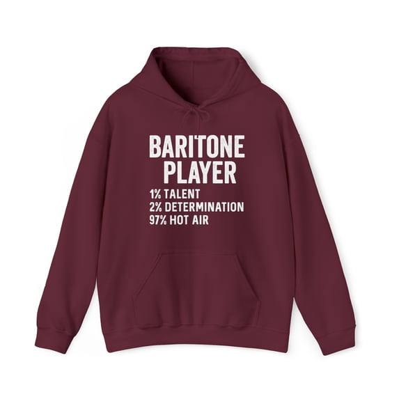 Baritone Hoodie, Gifts, Hooded Sweatshirt
