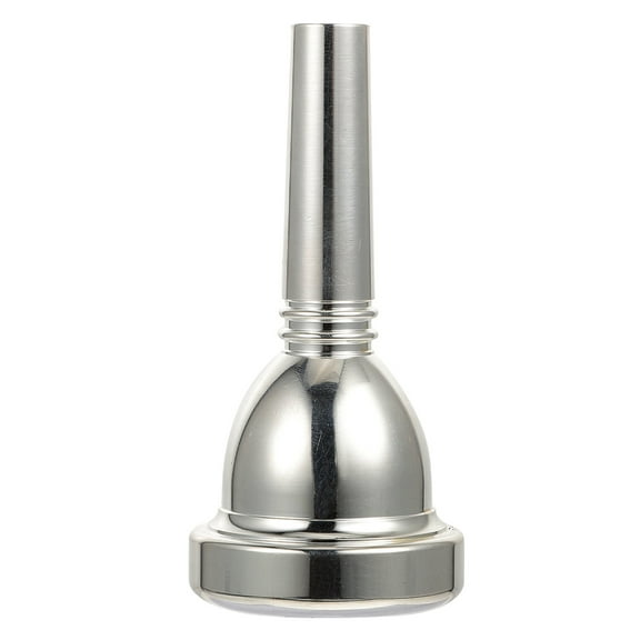 ORDDIART Trombone Mouthpiece Silver Plated Copper For Baritone Trombone 1Pcs 3.1X1.5X1.5In
