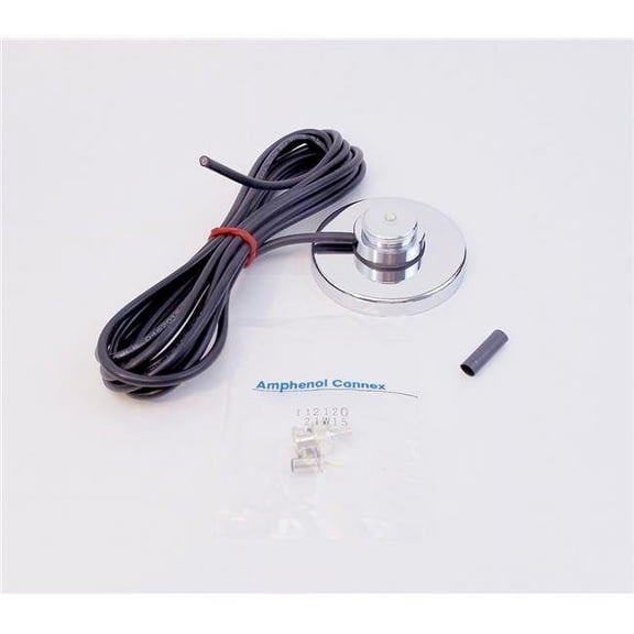 Barjan 049475A Stratolite 3 in. Round Stick-On Reflector, Amber