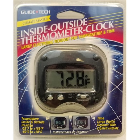 Barjan 2928000 Climate Master In & Outside Thermometer