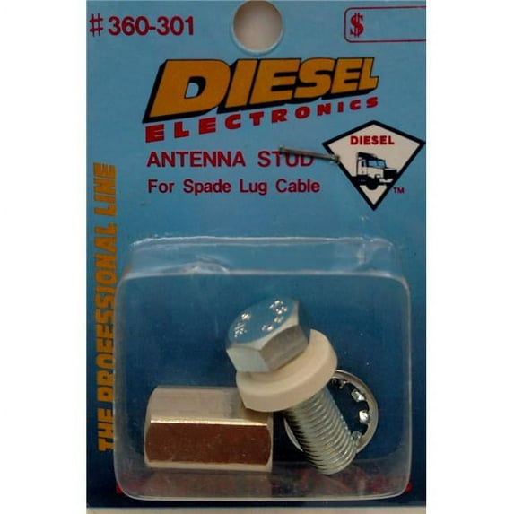 STANDARD 3/8" X 24 ALUMINUM STUD