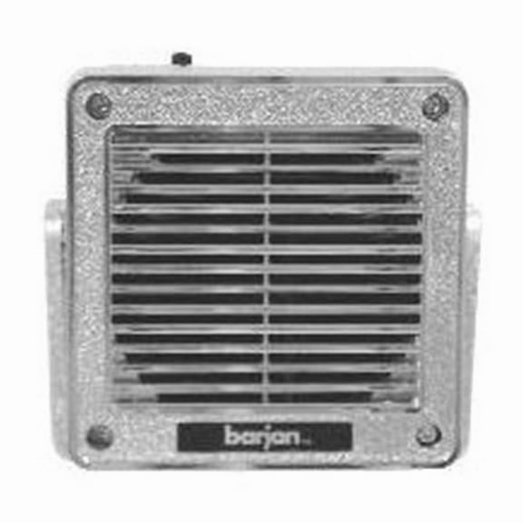 Barjan Chrome External CB Speaker with Switchable Noise Filter