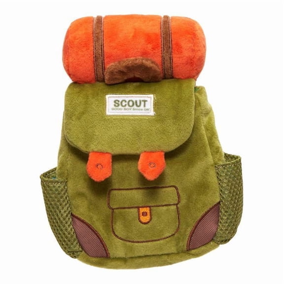 Bark 9084431 Plush Rucksack Dog Toy, Multi Color - Pack of 3