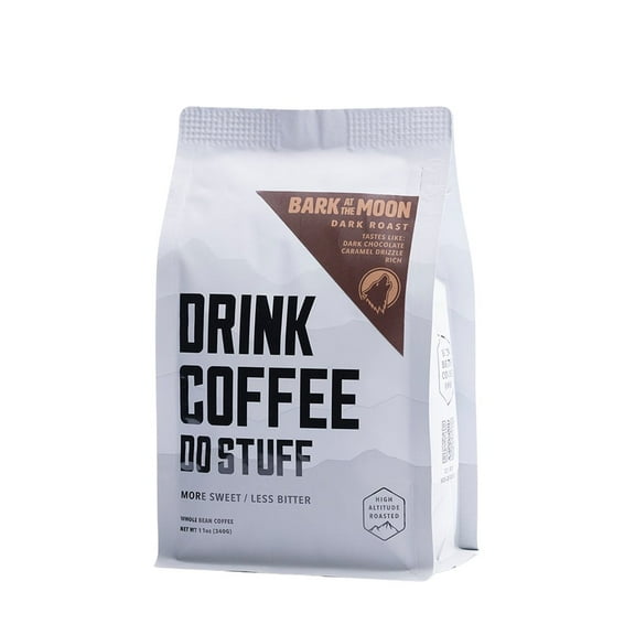 Bark At The Moon Blend - Roasted by Drink Coffee Do Stuff - Freshly Ground Coffee - 2 Pound Bag