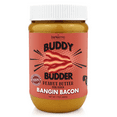 thumbnail image 1 of Bark Bistro Banging Bacon Buddy Butter,  100% Natural Dog Peanut Butter  17oz jar, 1 of 7
