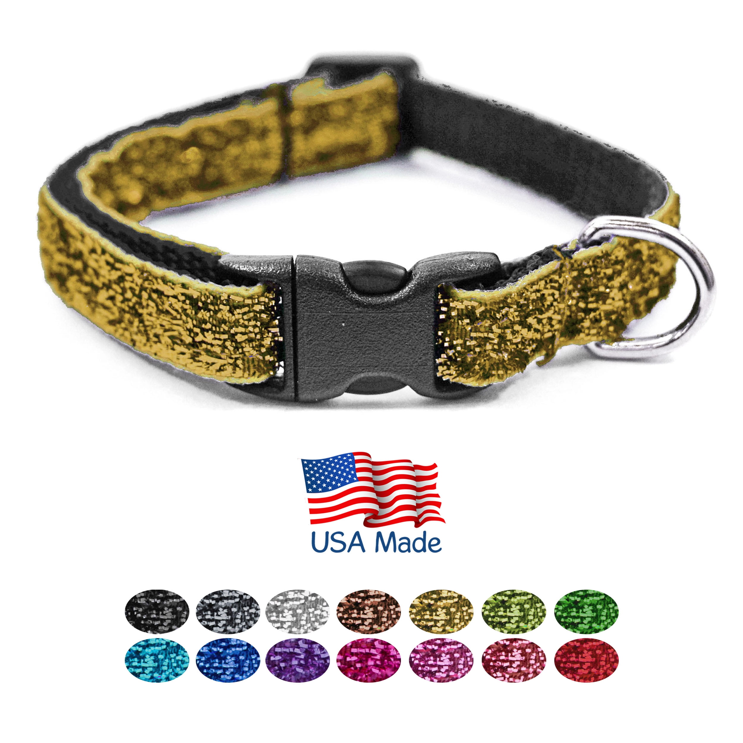 Bark Boutique Teacup Dog Collar for Small Dogs Made in the USA
