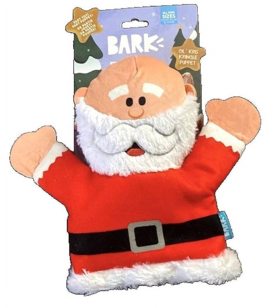 Kris kringle stuffed dog hot sale