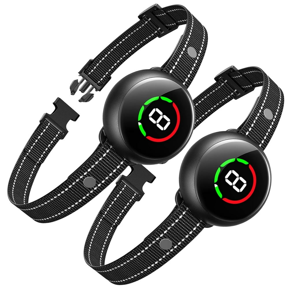 Bark Collar for Dogs Humane Vibration & Beep No Bark Dog Training Collar Set with 5 Adjustable