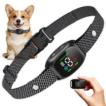 Dog Bark Collar for Large Medium Small Dogs - MTUYELI Rechargeable Anti Barking Training Collar with 5 Adjustable Sensitivity Beep Vibration (Black)