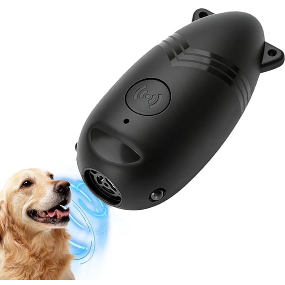 Bark Control For Dogs, Rechargeable Portable Bark Gear, 4x2 Inches Device With Grip, Smooth Training Tool, Modern Style Sound Accessory, Pet Equipment For Home Indoor Outdoor Yard Lawn