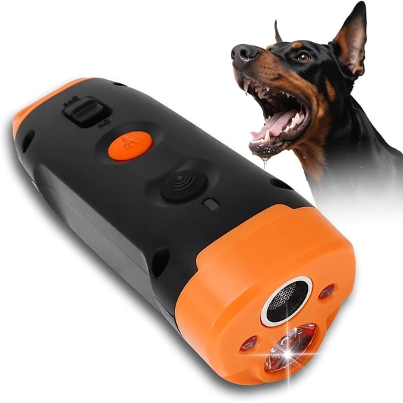 Bark Deterrent Devices - Rechargeable Anti-Barking Devices, 33-40FT Range Bark Control,Human Portable & Behavior