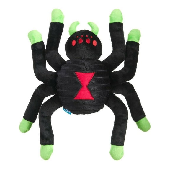 Bark Muttster Mash 8-Legged Spider Dog Squeaky Toy Dark Web Designer Halloween