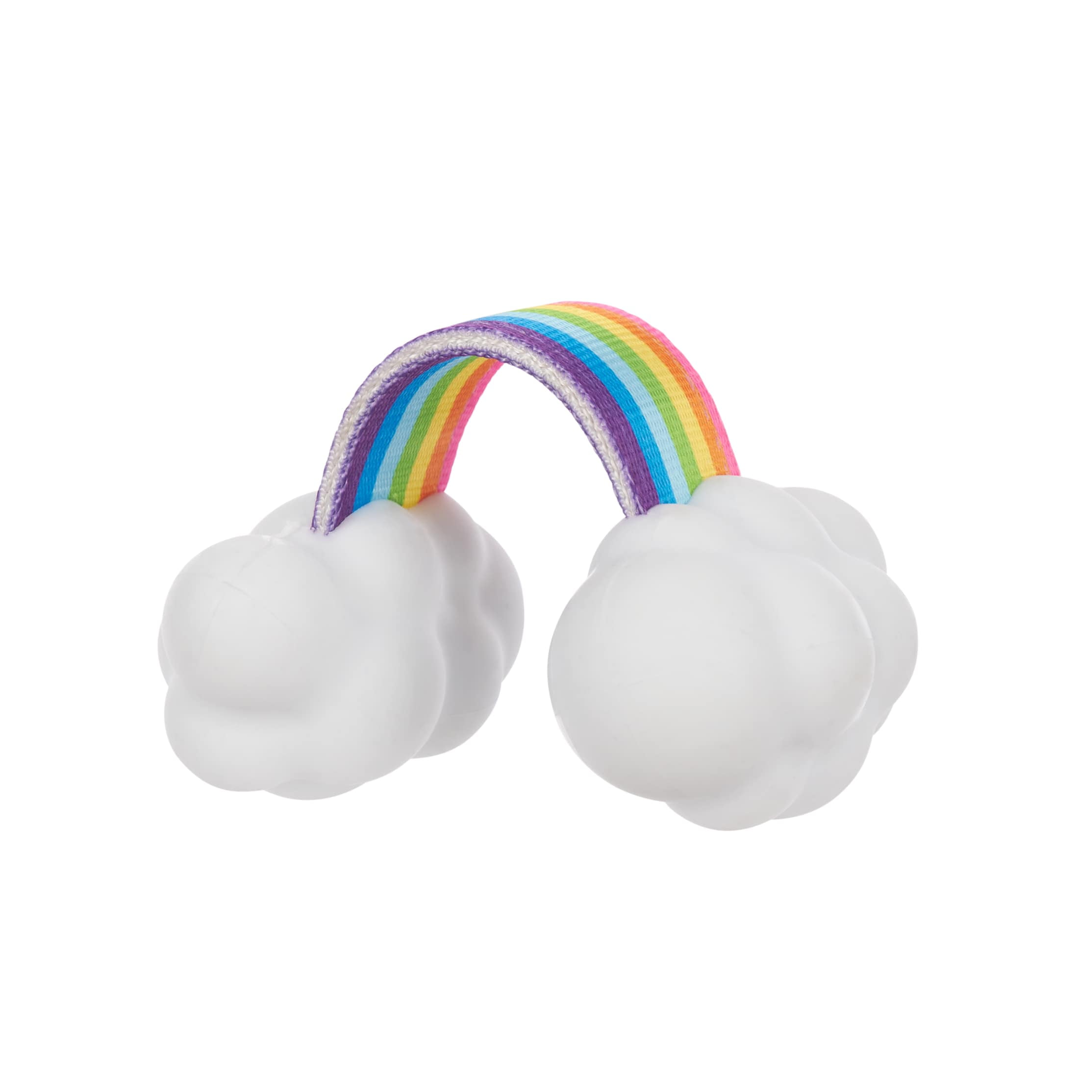 BARK Super Chewer Rainbow Tug Durable Small Dog Toy