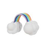 BARK Super Chewer Rainbow Tug Durable Small Dog Toy