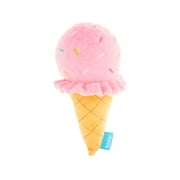 BARK Slobbery Ice Cream Cone Plush Dog Toy Small/Medium