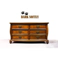thumbnail image 1 of Bark Softly Animal Dog Paw Print Peel & Stick Sticker Vinyl Wall Decal - 12x30 Inches, 1 of 2