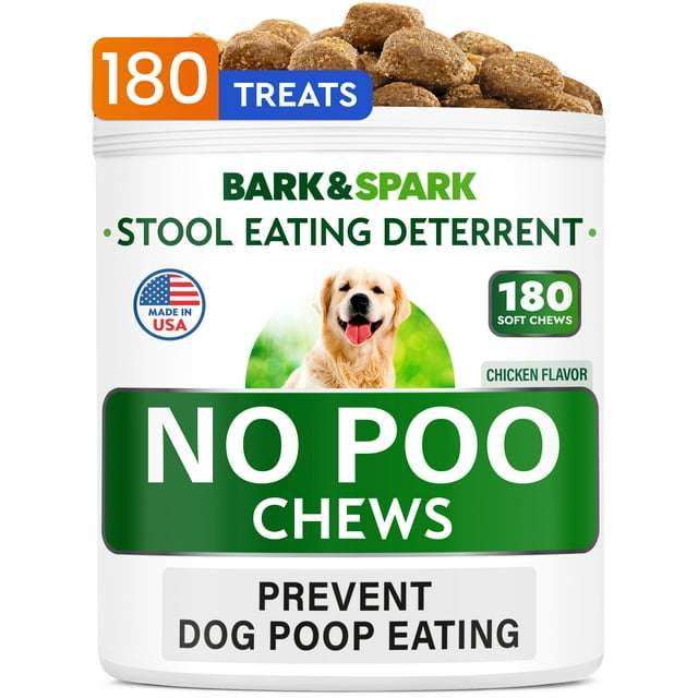 Bark&Spark No Poo Treats - Coprophagia Treatment - Digestive Health ...