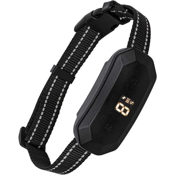 Bark-Stop Training Collar with Remote, 3 Modes: Beep Vibration Static, Waterproof for Small to Large Dogs