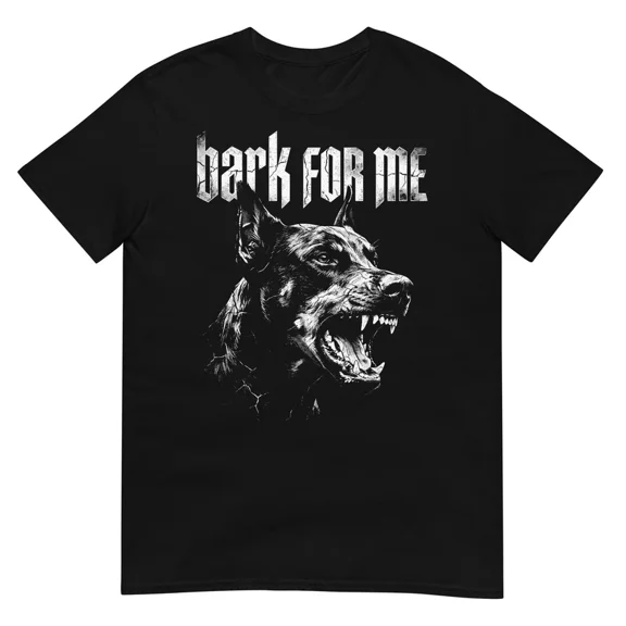 Bark for Me Dog Grunge Aesthetic E Boy Alt Fashion Edgy Graphic Tee,for unisex up to 4XL