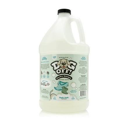 Bark2Basics Dog-Off Laundry Liquid Detergent, 1 Gallon - 128 Loads, Eliminates Pet Odors from Clothes