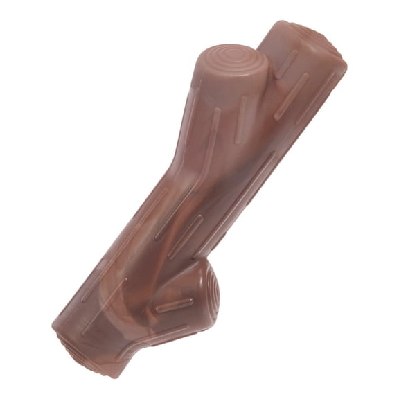 BarkBox Super Chewer Tough Dog Fetch Toy for Aggressive Chewers, Maple Scented (Fall Fetch - Large)