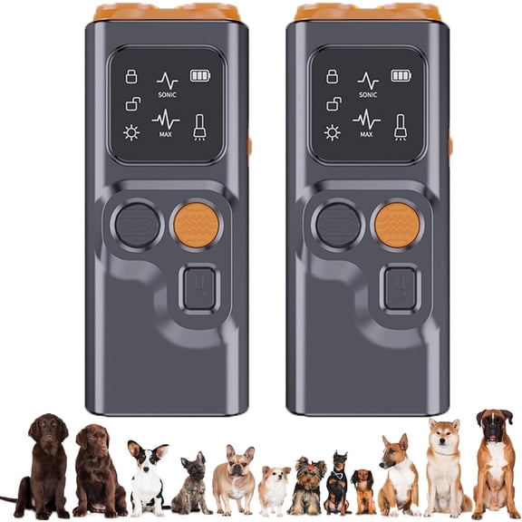 BarkGuard Pro - 2024 Bark Guard Anti Barking Device for Dogs, 100% Safe For All Dogs, Dog Bark Deterrent Devices With Hd Display And Led Flashlight, Improve Your Deterrent Effect On Dogs
