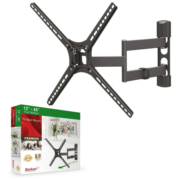 Barkan Full Motion TV Wall Mount, Full Motion