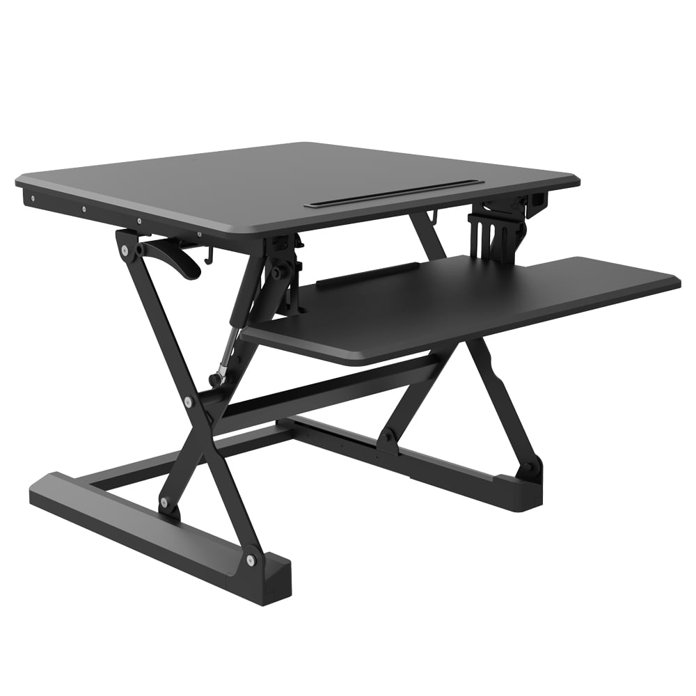 Barkan Sit-stand Gas Spring 2 Surface Working Station Black Workstation Vertical Adjustment Touch & Adjust Sit-Stand Gas Spring Balancer 2 Year Warranty