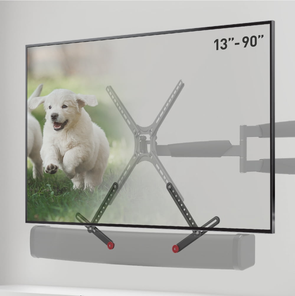 Barkan Universal No Drill Soundbar Mount for Speakers up to 19lbs