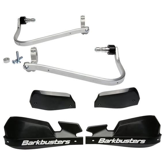 Barkbusters 2064410100 VPS Two Point Mounted Handguard Kit Black