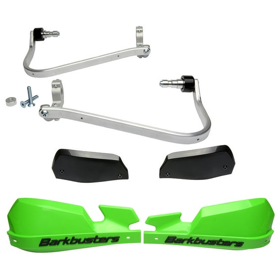 Barkbusters 2064410125 VPS Two Point Mounted Handguard Kit Green