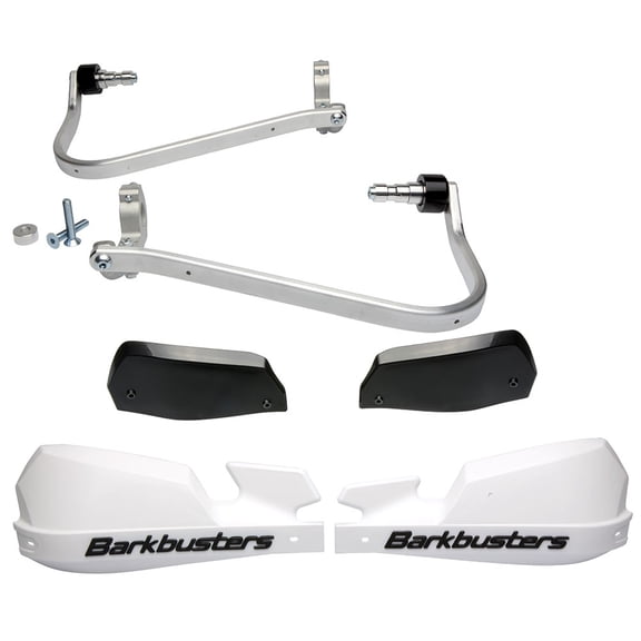 Barkbusters VPS Two Point Mounted Handguard Kit White