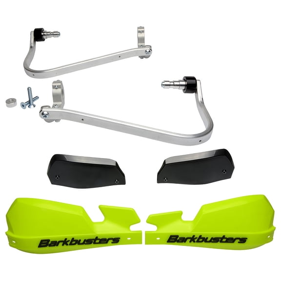 Barkbusters 2064410154 VPS Two Point Mounted Handguard Kit Yellow-HiViz