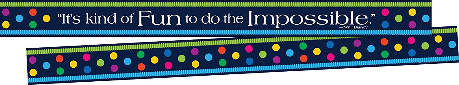 Barker Creek Double-Sided Border 2-Pack, Italy Punti Felici, Decorate Galore with 70' of Border, Coordinating Designs Printed On Both Sides for Twice the Value, 3" x 70' (3672)