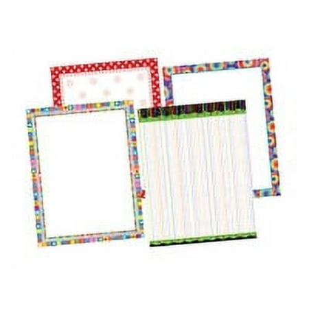 Barker Creek In the Groove Designer Computer Paper Set (4 designs) - 200 Sheets